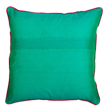 Load image into Gallery viewer, Phulkari Block Printed Decorative Throw Pillow Cover 16x16