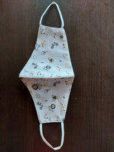 Load image into Gallery viewer, Kids Tiger Print Cotton Face Mask