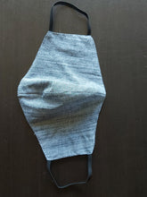 Load image into Gallery viewer, Grey Denim Look Breathable Cotton Face Mask