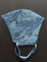 Load image into Gallery viewer, Grey Camouflage Design Breathable Cotton Face Mask
