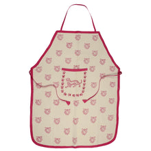 Load image into Gallery viewer, Apron Traditional Tiger Block Print