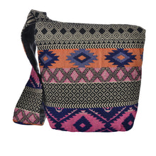 Load image into Gallery viewer, The Boho Style Ballona Messenger Bag - Pink/Orange