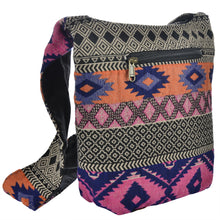 Load image into Gallery viewer, The Boho Style Ballona Messenger Bag - Pink/Orange