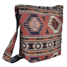 Load image into Gallery viewer, The Kajri Boho Style Messenger Bag - Red/White