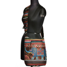 Load image into Gallery viewer, The Boho Style Hathi Messenger Bag - Brown/Blue