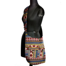 Load image into Gallery viewer, The Kajri - Boho Style Messenger Cross Body Bag - Maroon/Yellow