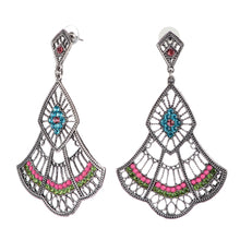 Load image into Gallery viewer, Indian bohemian Chandelier Earrings