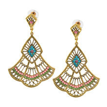 Load image into Gallery viewer, Indian bohemian Chandelier Earrings