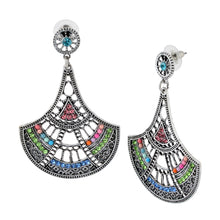 Load image into Gallery viewer, Indian Chandelier Style Beaded Earrings