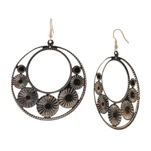Load image into Gallery viewer, Minimalist Metal Hoop Earrings