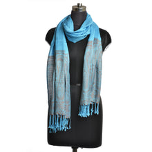 Load image into Gallery viewer, Blue Scarves For Women