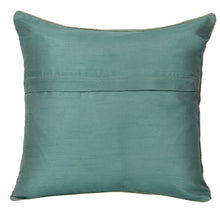 Load image into Gallery viewer, Embroidered Leaves Throw Pillow Cover 16x16