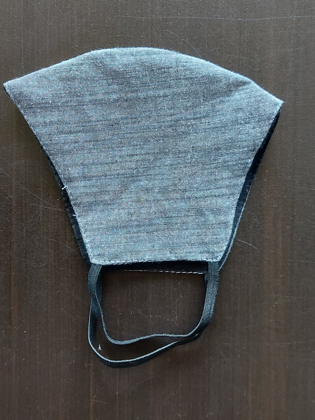 Grey Denim Look Breathable Cotton Face Mask