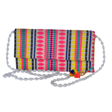 Load image into Gallery viewer, The Mohali Clutch purse - Pink/Yellow