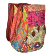 Load image into Gallery viewer, The Kali Shoulder Handbag - Red Embroidered