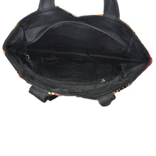 Load image into Gallery viewer, The Kali Shoulder bag - Black Embroidered