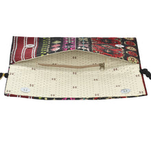 Load image into Gallery viewer, The Mohali Clutch Boho Purse - Red/Black
