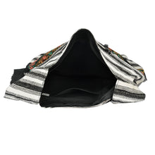 Load image into Gallery viewer, The Boho Style Hathi Messenger Bag - Black/White