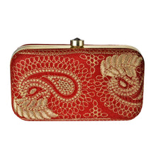 Load image into Gallery viewer, The Rani Clutch Purse - Red