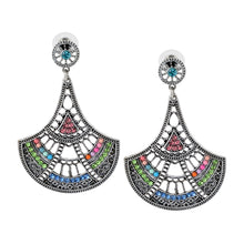 Load image into Gallery viewer, Indian Chandelier Style Beaded Earrings