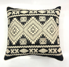 Load image into Gallery viewer, Black &amp; White Diamond Square Decorative Throw Pillow Cover