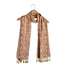 Load image into Gallery viewer, Elephant &amp; Camel Print Ultrasoft Shawl Scarf