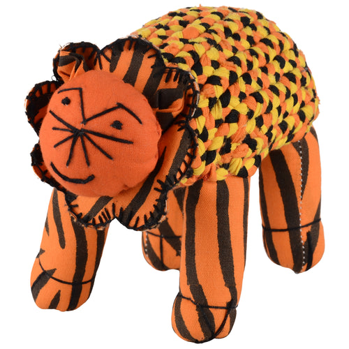 Cotton Stuffed Handmade Tiger Toy Keepsake